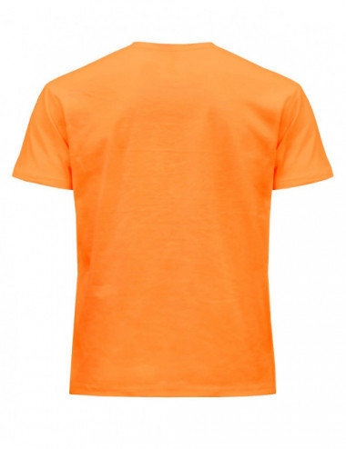 Koszulka męska tsra 150 regular t-shirt orf - orange fluor Jhk