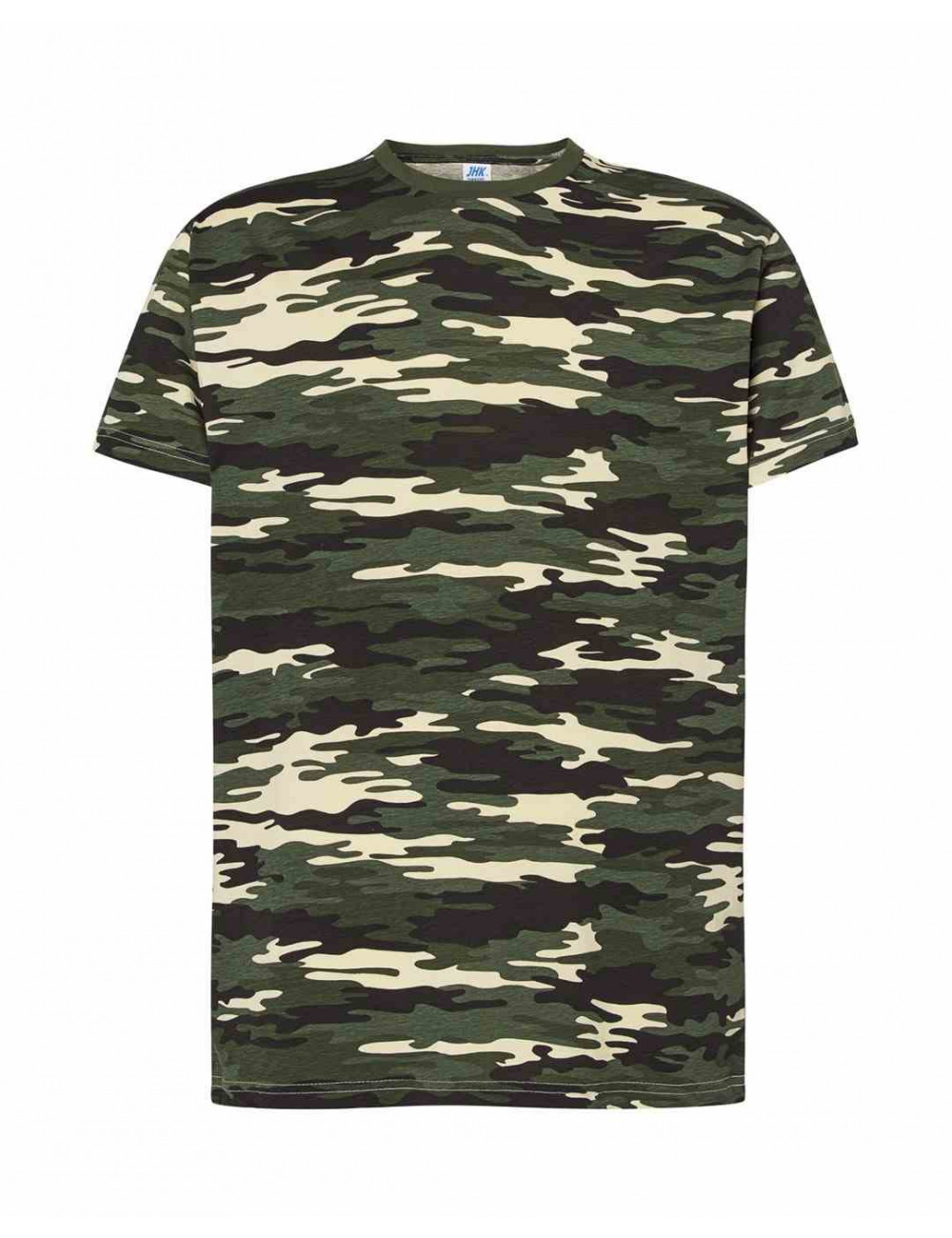 Koszulka męska tsra 150 regular t-shirt cm - camouflage Jhk