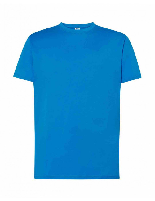 Koszulka męska tsra 150 regular t-shirt aq - aqua Jhk