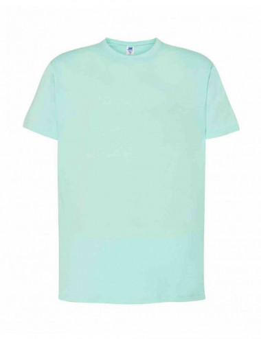 Koszulka męska tsra 150 regular t-shirt mg - mint green Jhk