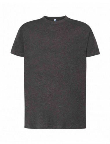 Men's T-shirt tsra 150 regular t-shirt chch - charcoal heather Jhk