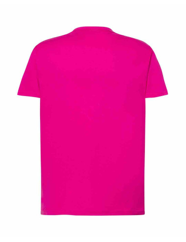 "JHK TSRA 150 - Męska Koszulka Fucsia, 100% Bawełna, Duży Wybór R