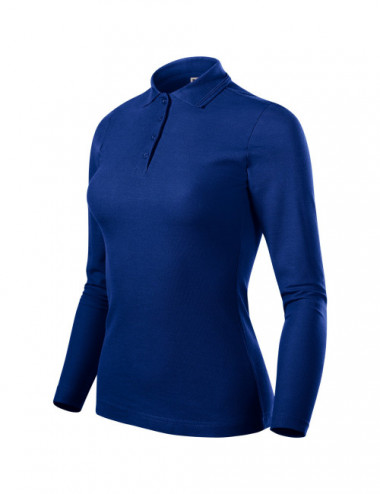 Women's pique polo shirt ls 231 cornflower Adler Malfini®