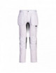 Trousers with holster pockets wx2 stretch white Portwest