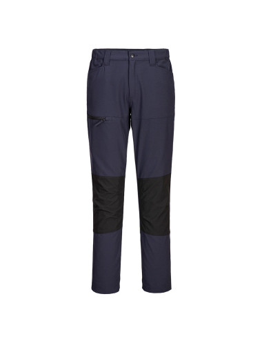 Elastische Wx2-Arbeitshose, dunkelblau/schwarz, Portwest