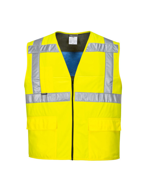 Kamizelka chłodząca ostrzegawcza żółty Portwest