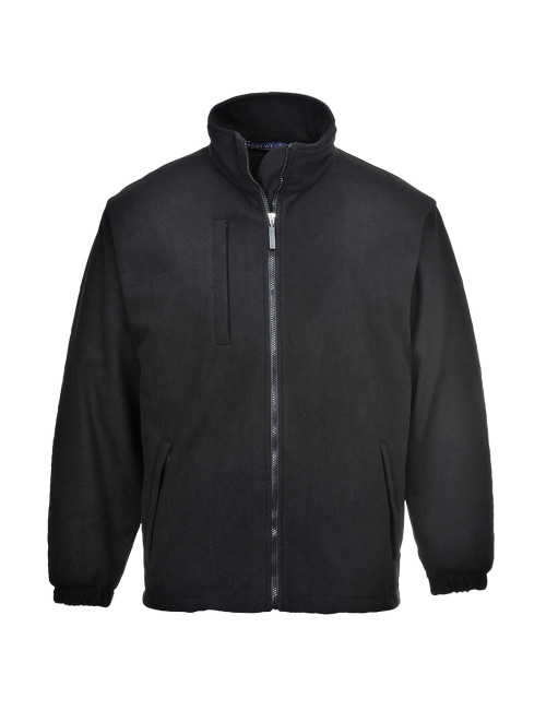 Laminiertes Buildtex-Fleece (3l) schwarz Portwest