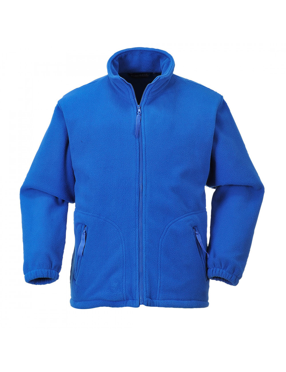 Polar fleece sweatshirt argyll royal blue Portwest