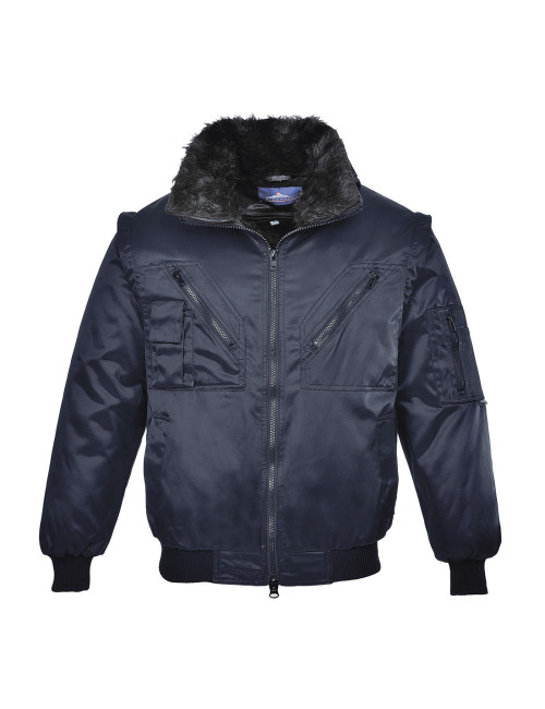 Marineblaue Pilotenjacke von Portwest