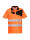 PW2 Warnpoloshirt orange/schwarz Portwest