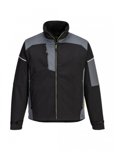 Jacket softshell pw3 (3l). black/gray Portwest