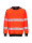 PW3 rot/schwarzes Warnsweatshirt Portwest