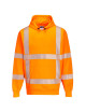 RWS orangefarbener Warnschutz-Kapuzenpullover Portwest