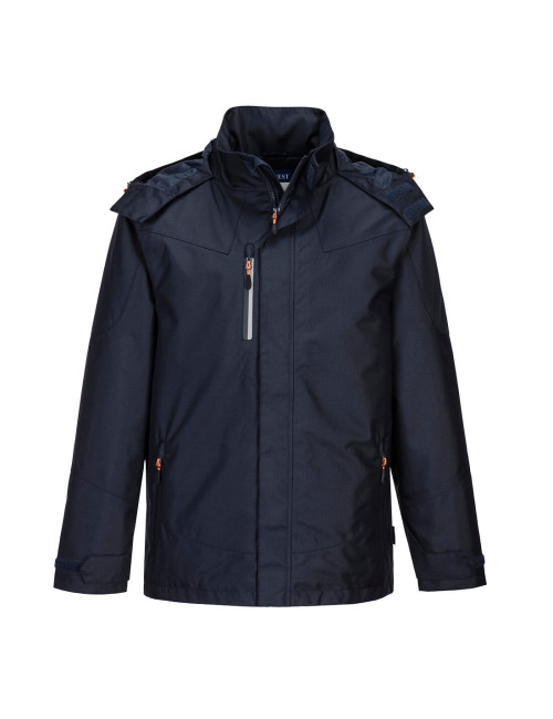 Dunkelblaue Outcoach-Jacke von Portwest