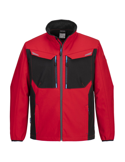 Softshell wx3 deep red Portwest