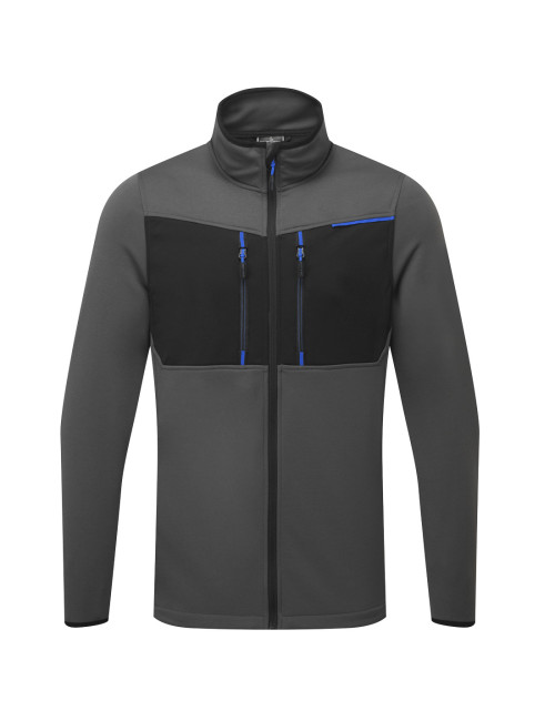 Fleece WX3 Full Zip Tech Metallic Grey Portwest