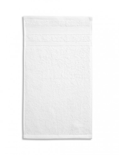 Ręcznik duży unisex organic (gots) 918 biały Adler Malfini®