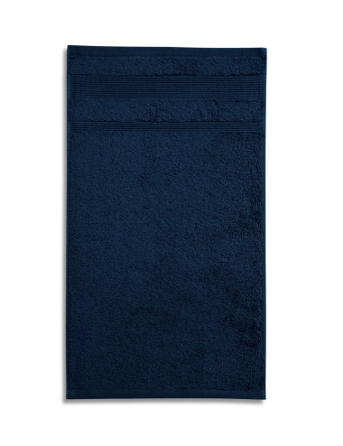 Large unisex organic towel (gots) 918 navy blue Adler Malfini®