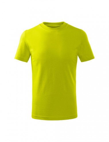 Kinder-T-Shirt Basic Free F38 Lime Adler Malfini®