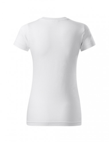 Damen Basic Free F34 T-Shirt, weiß, Malfini