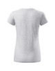 Women`s basic free f34 T-shirt, light gray melange, Malfini