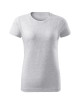 Women`s basic free f34 T-shirt, light gray melange, Malfini
