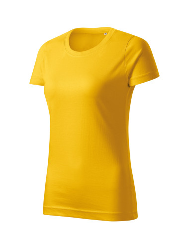 Women`s basic free f34 t-shirt yellow Malfini