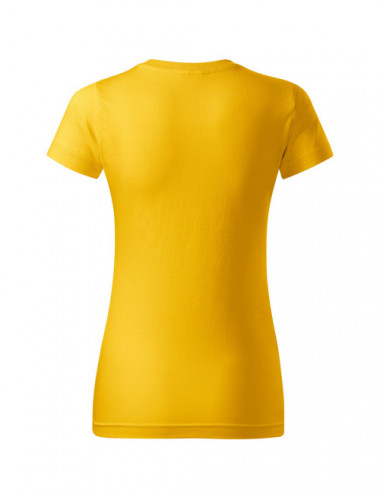 Basic Free F34 T-Shirt für Damen, gelb, Malfini