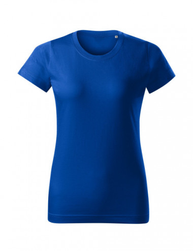 Damen Basic Free F34 T-Shirt, Kornblumenblau, Malfini