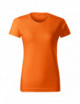 Women`s basic free f34 t-shirt orange Malfini