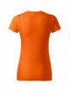 2Damen Basic Free F34 T-Shirt Orange Malfini
