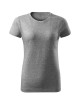 Basic Free F34 T-Shirt für Damen, dunkelgrau meliert, Malfini