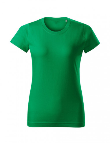 Women`s basic free f34 T-shirt, grass green, Malfini