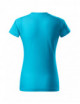 Women`s basic free f34 T-shirt turquoise Malfini