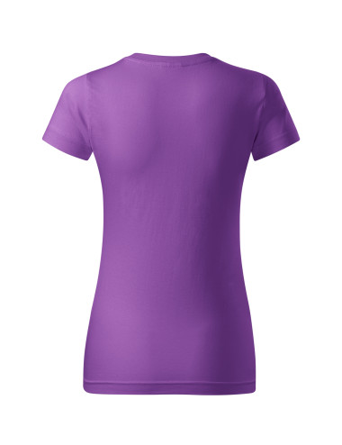 Damen Basic Free F34 T-Shirt Lila Malfini