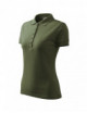 Damen-Pique-Poloshirt 210 Khaki Adler Malfini® Poloshirt