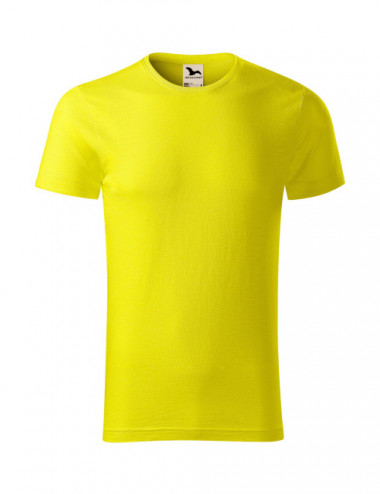 Men`s native (gots) T-shirt 173 lemon Adler Malfini®