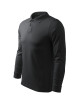 Herren-Einzelpoloshirt J. LS 211 Ebenholzgrau Adler Malfini®