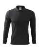 Herren-Einzelpoloshirt J. LS 211 Ebenholzgrau Adler Malfini®