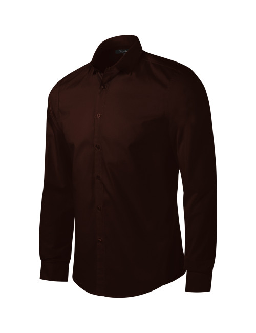 Premium® men`s shirt dynamic 262 coffee Adler Malfini