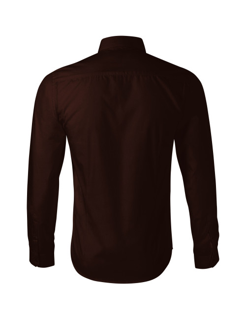 Premium® men`s shirt dynamic 262 coffee Adler Malfini
