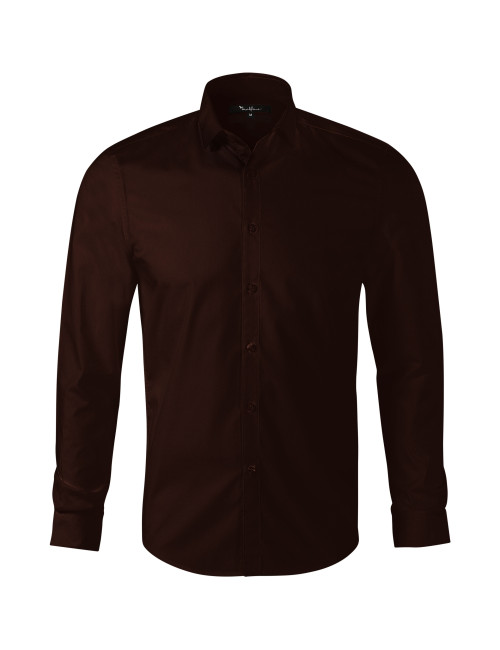 Premium® men`s shirt dynamic 262 coffee Adler Malfini