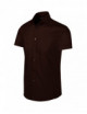 Premium® koszula męska flash 260 kawowy Adler Malfini