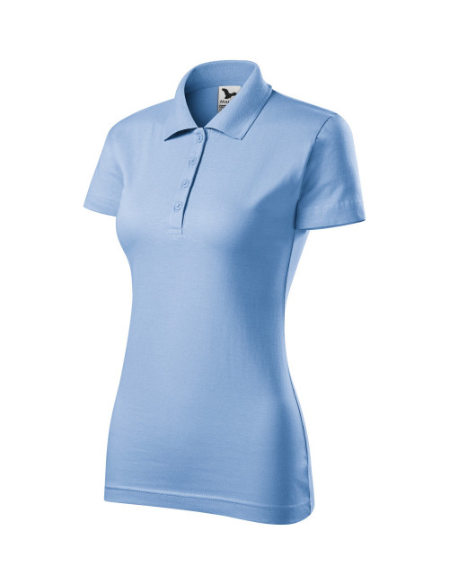 Damen-Einzelpoloshirt, Größe 223, blau Adler Malfini®