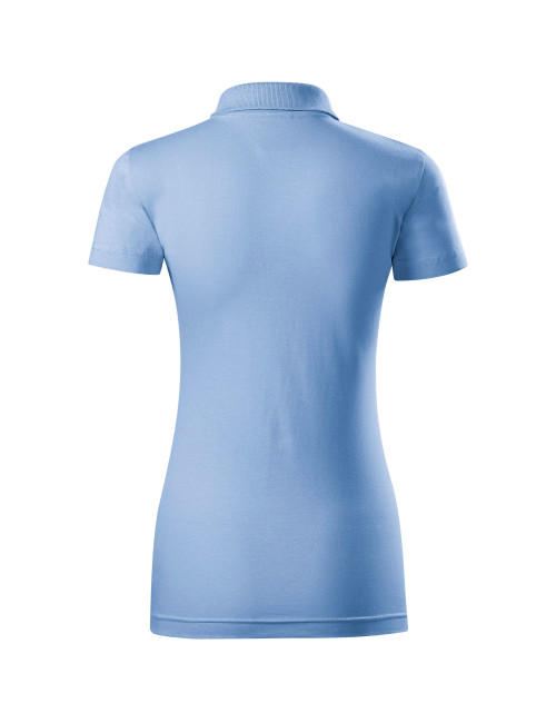 Damen-Einzelpoloshirt, Größe 223, blau Adler Malfini®
