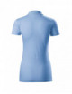 2Women`s single polo shirt, size 223, blue Adler Malfini®