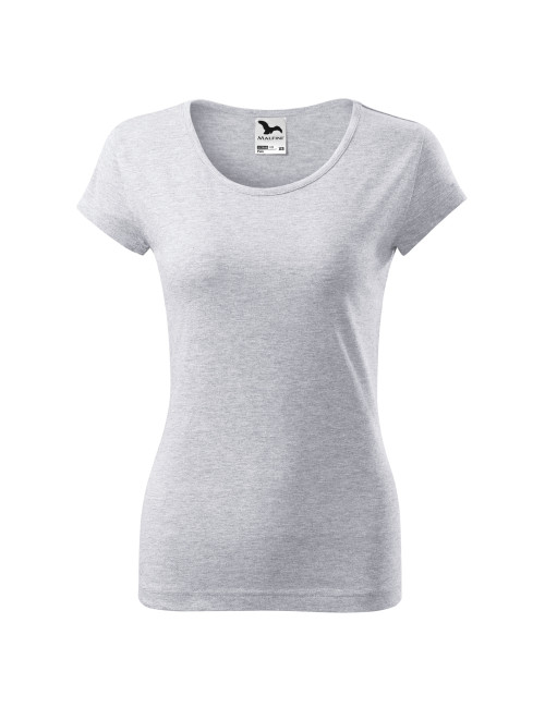 Women`s T-shirt pure 122 light gray melange Adler Malfini®