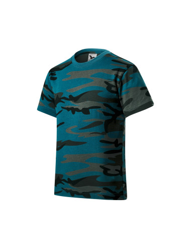Kinder T-Shirt Camouflage 149 Camouflage Petrol Adler Malfini®