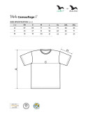 2Unisex t-shirt camouflage 144 camouflage petrol Adler Malfini®