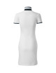 Dress up 271 white MALFINI Premium Women`s cotton pencil dress